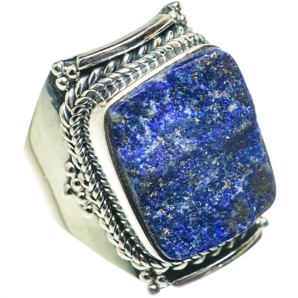 Lapis Lazuli Rings handcrafted by Ana Silver Co - RING64108