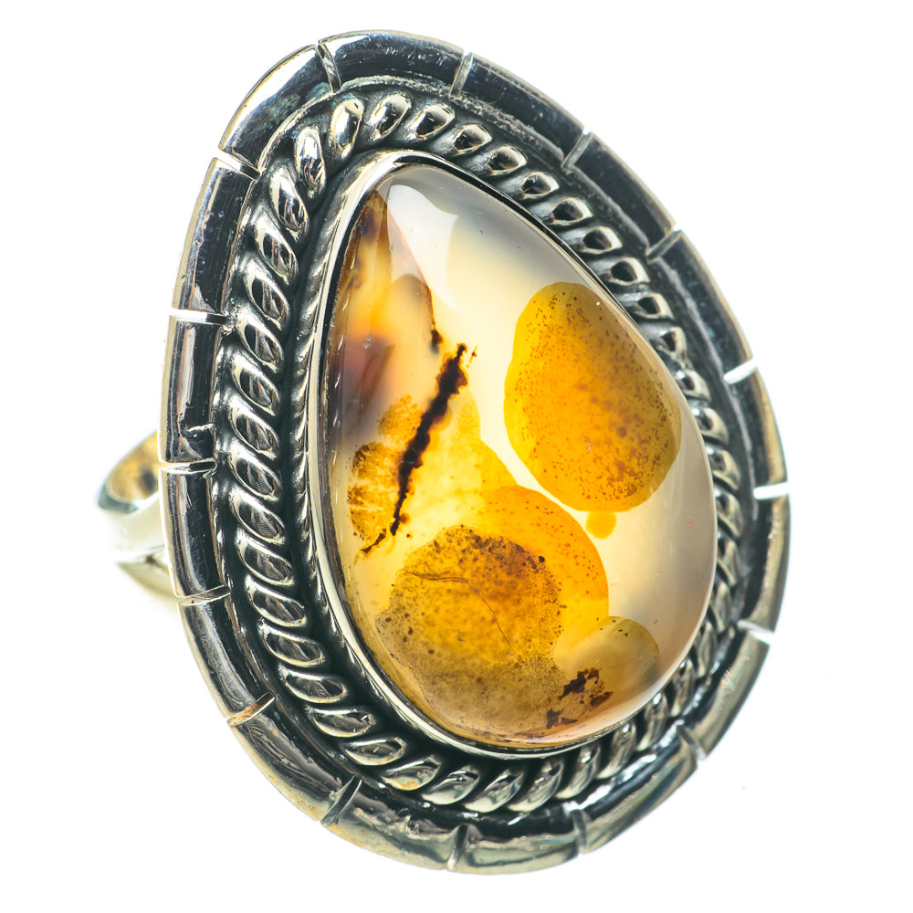 Montana Agate Rings handcrafted by Ana Silver Co - RING64119