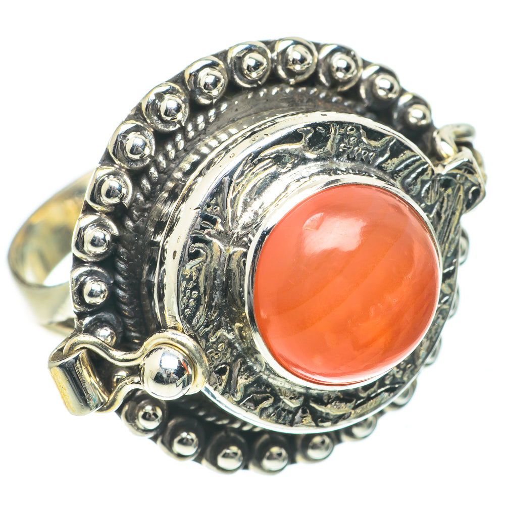 Carnelian Rings handcrafted by Ana Silver Co - RING64123