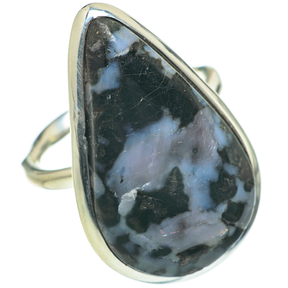Gabbro Stone Rings handcrafted by Ana Silver Co - RING64130