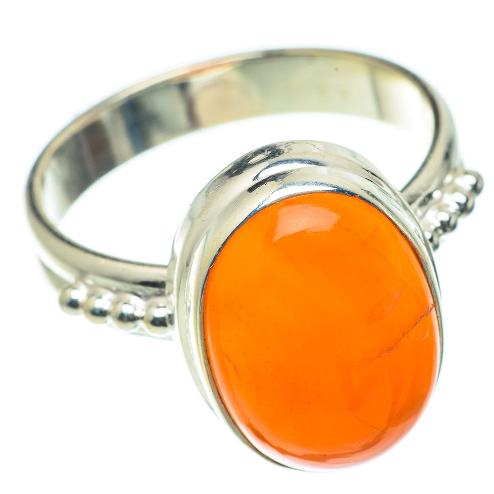 Carnelian Rings handcrafted by Ana Silver Co - RING64140