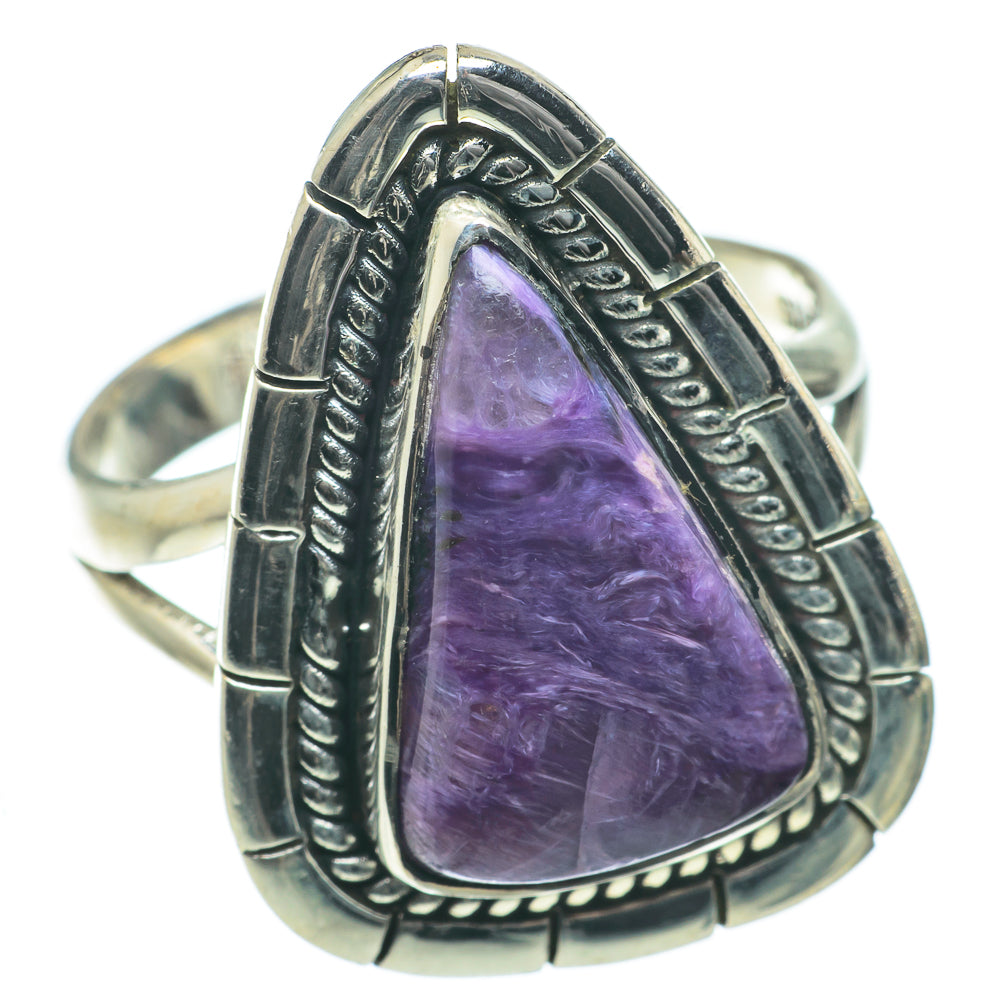 Charoite Rings handcrafted by Ana Silver Co - RING64145