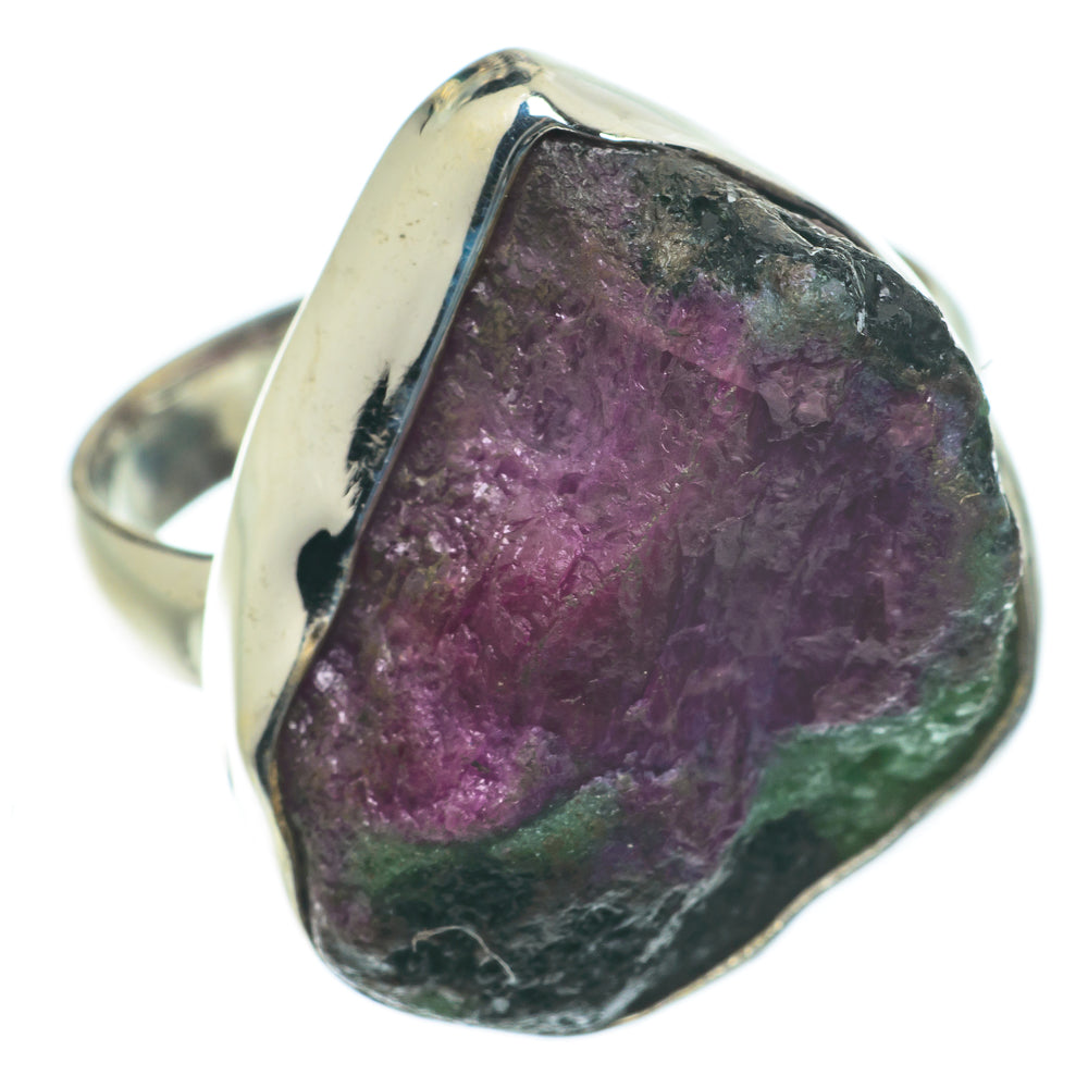 Ruby Zoisite Rings handcrafted by Ana Silver Co - RING64154