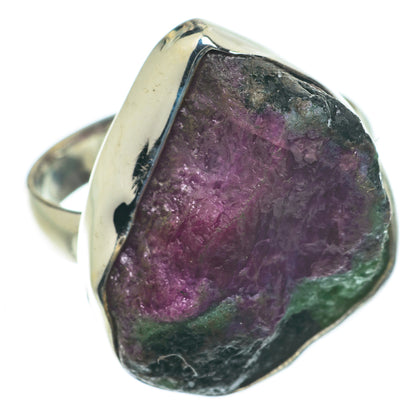 Ruby Zoisite Rings handcrafted by Ana Silver Co - RING64154
