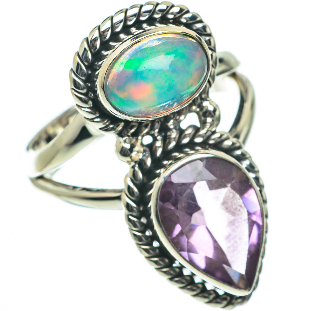 Amethyst Rings handcrafted by Ana Silver Co - RING64155