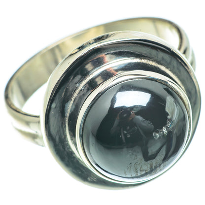 Hematite Rings handcrafted by Ana Silver Co - RING64158