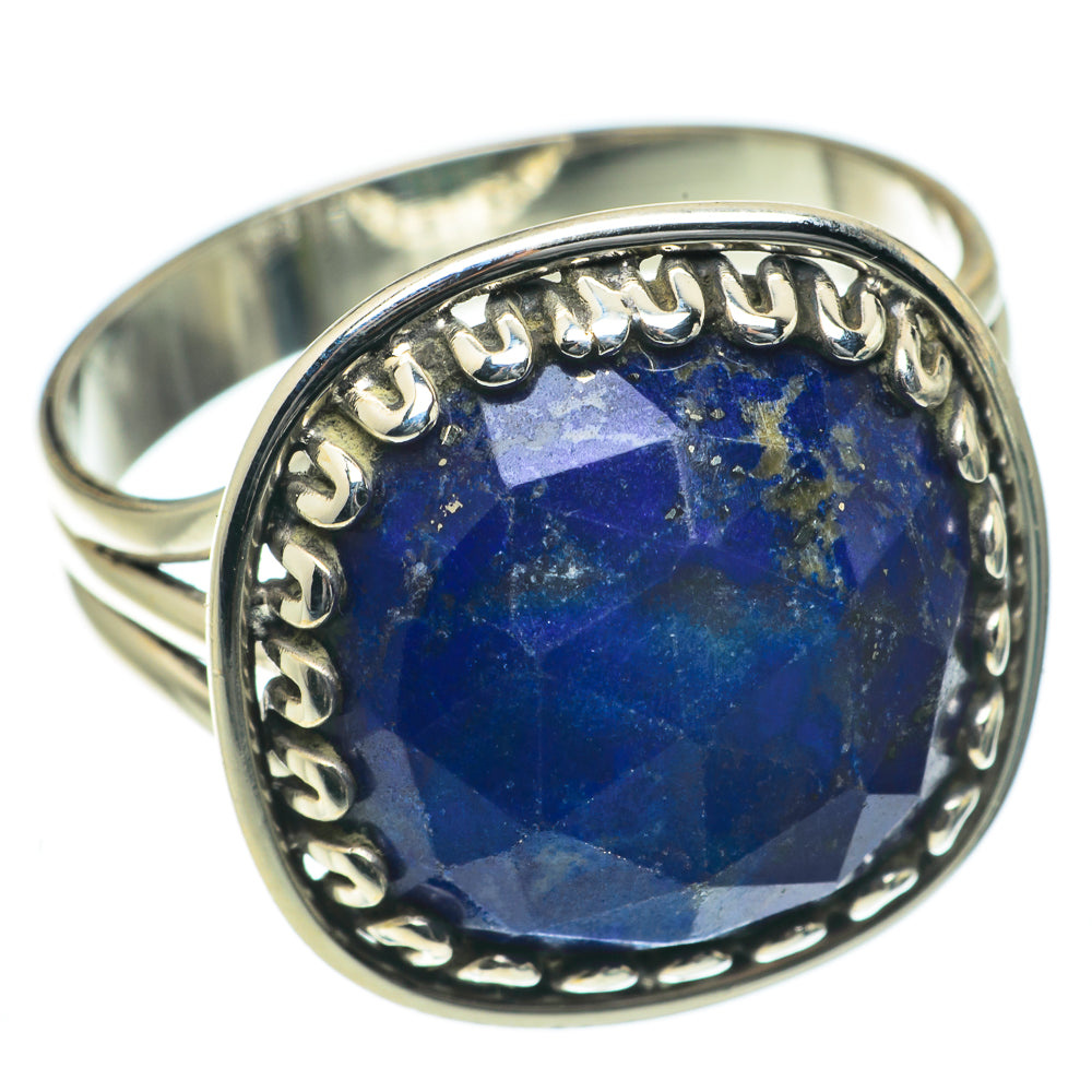 Lapis Lazuli Rings handcrafted by Ana Silver Co - RING64162