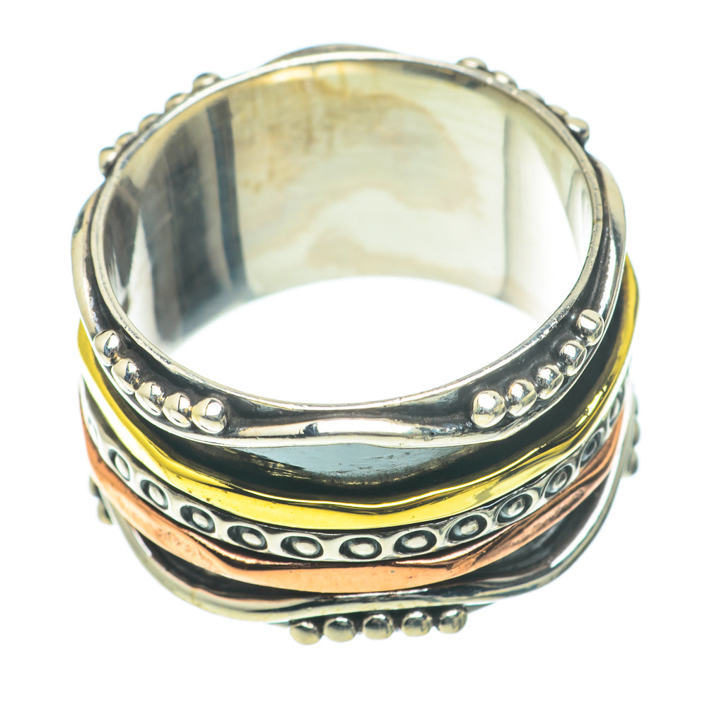 Meditation Spinner Rings handcrafted by Ana Silver Co - RING64174
