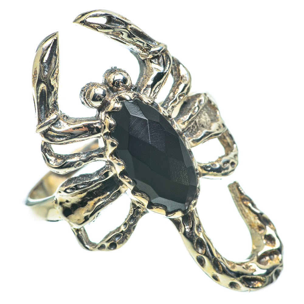 Black Onyx Rings handcrafted by Ana Silver Co - RING64176