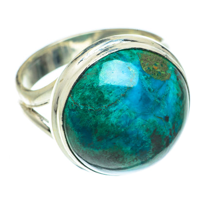 Chrysocolla Rings handcrafted by Ana Silver Co - RING64179