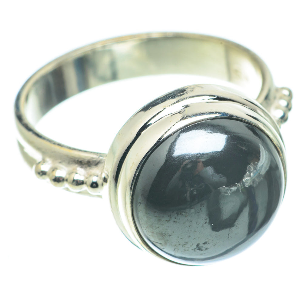 Hematite Rings handcrafted by Ana Silver Co - RING64184
