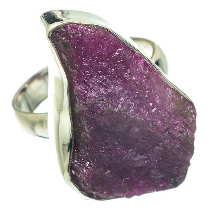 Ruby Zoisite Rings handcrafted by Ana Silver Co - RING64196