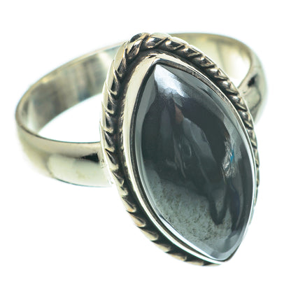 Hematite Rings handcrafted by Ana Silver Co - RING64209