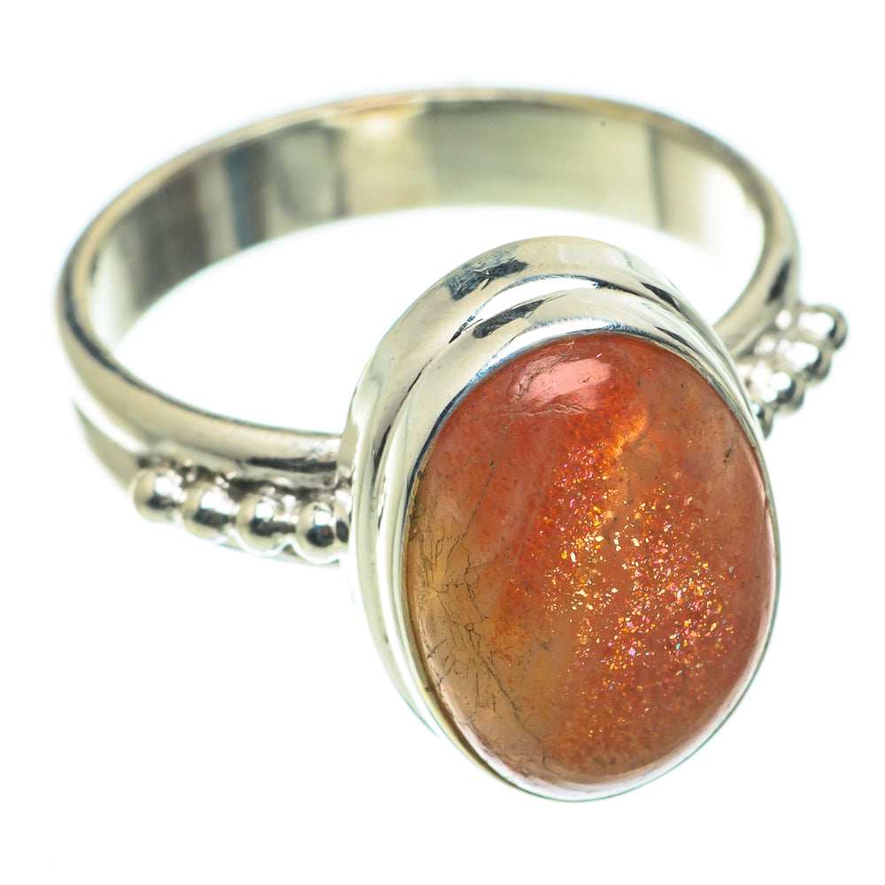Sunstone Rings handcrafted by Ana Silver Co - RING64219