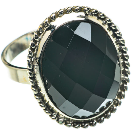 Black Onyx Rings handcrafted by Ana Silver Co - RING64228