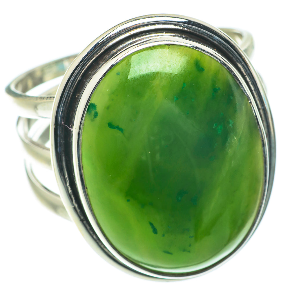 Green Aventurine Rings handcrafted by Ana Silver Co - RING64236