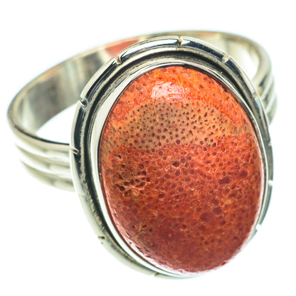 Sponge Coral Rings handcrafted by Ana Silver Co - RING64240