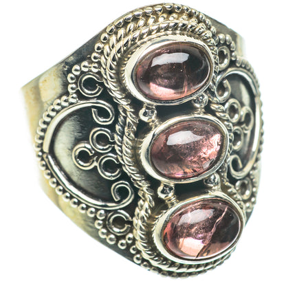 Pink Tourmaline Rings handcrafted by Ana Silver Co - RING64242