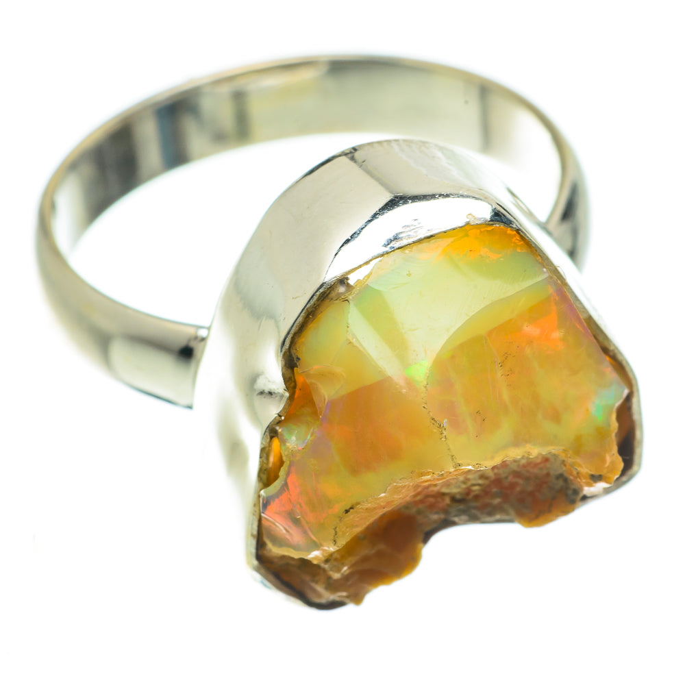 Ethiopian Opal Rings handcrafted by Ana Silver Co - RING64251