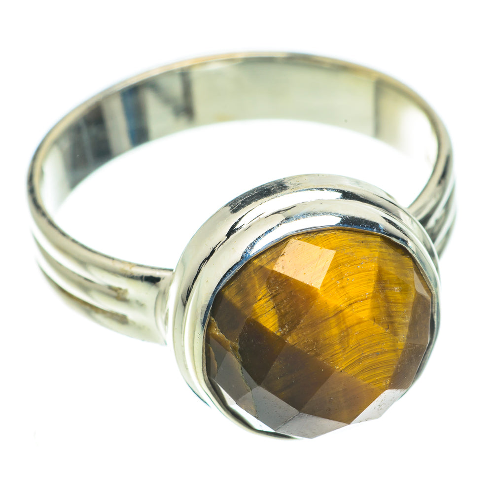 Tiger Eye Rings handcrafted by Ana Silver Co - RING64258