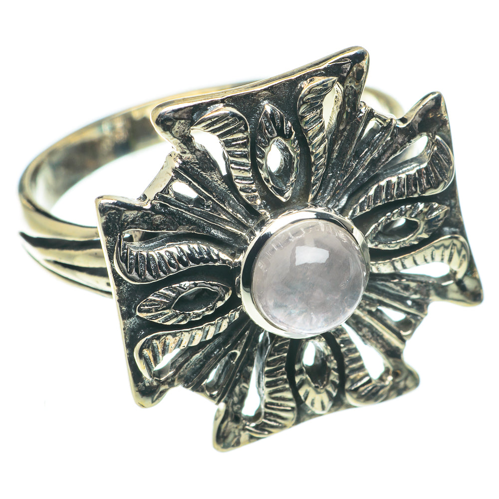 Rose Quartz Rings handcrafted by Ana Silver Co - RING64283