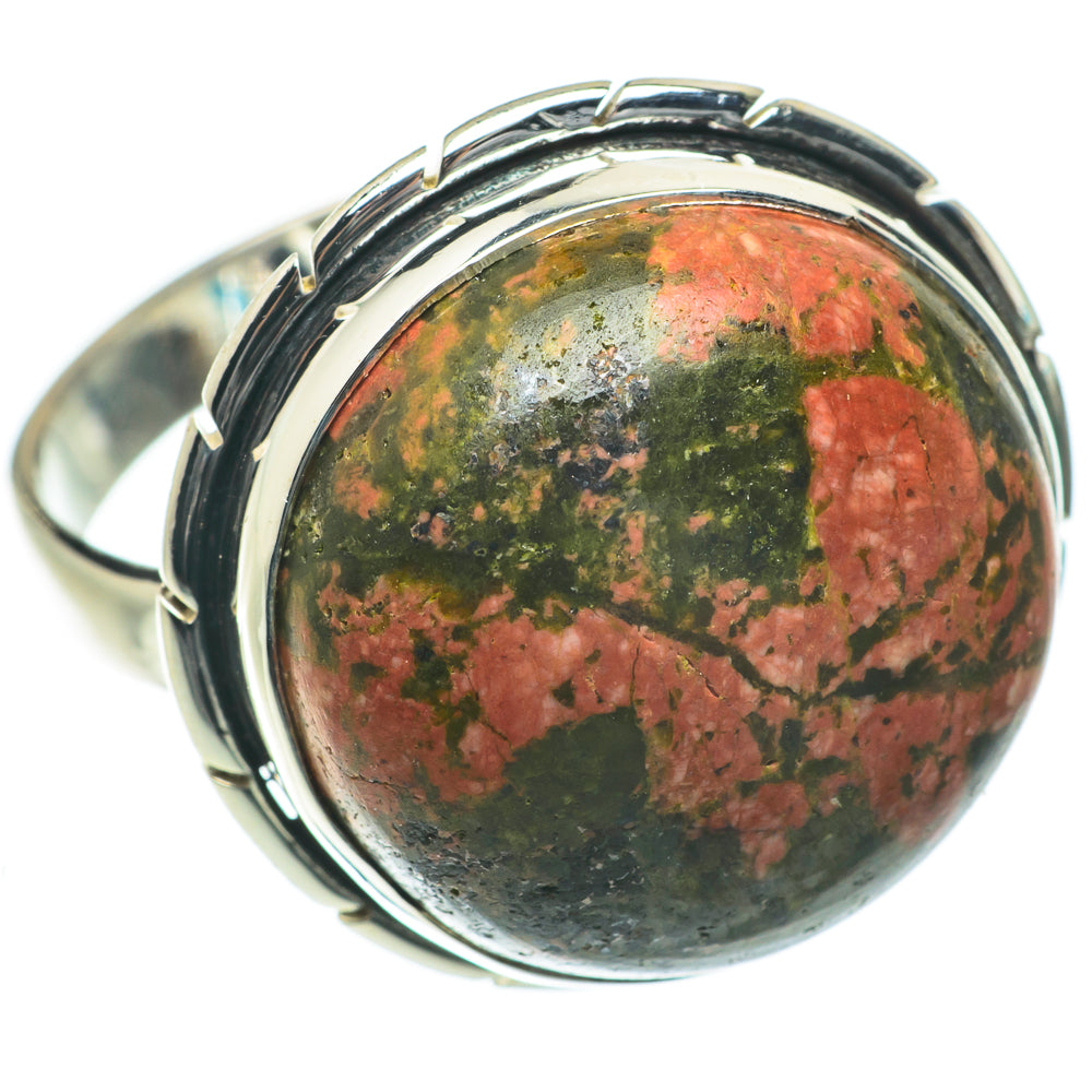 Unakite Rings handcrafted by Ana Silver Co - RING64297
