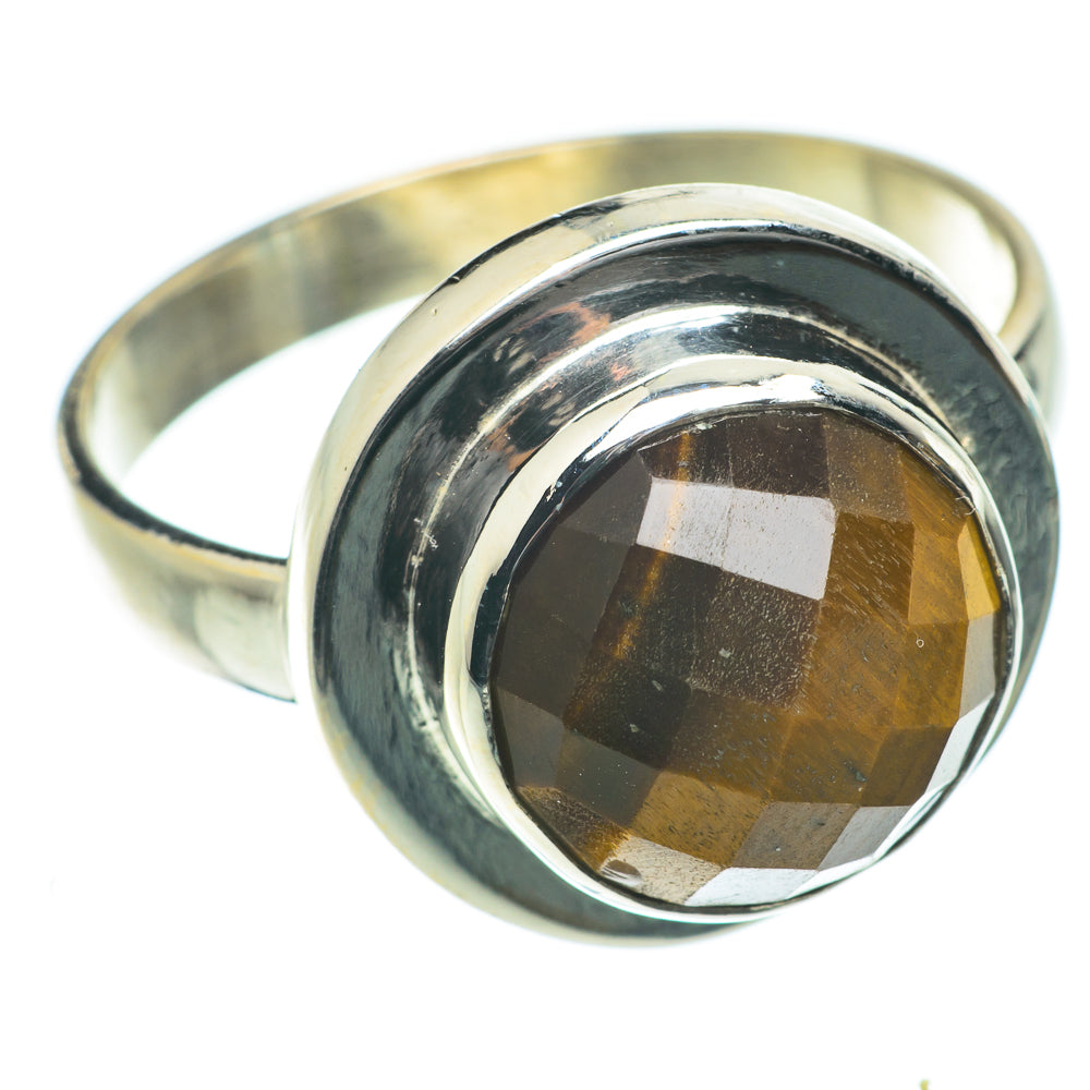 Tiger Eye Rings handcrafted by Ana Silver Co - RING64299