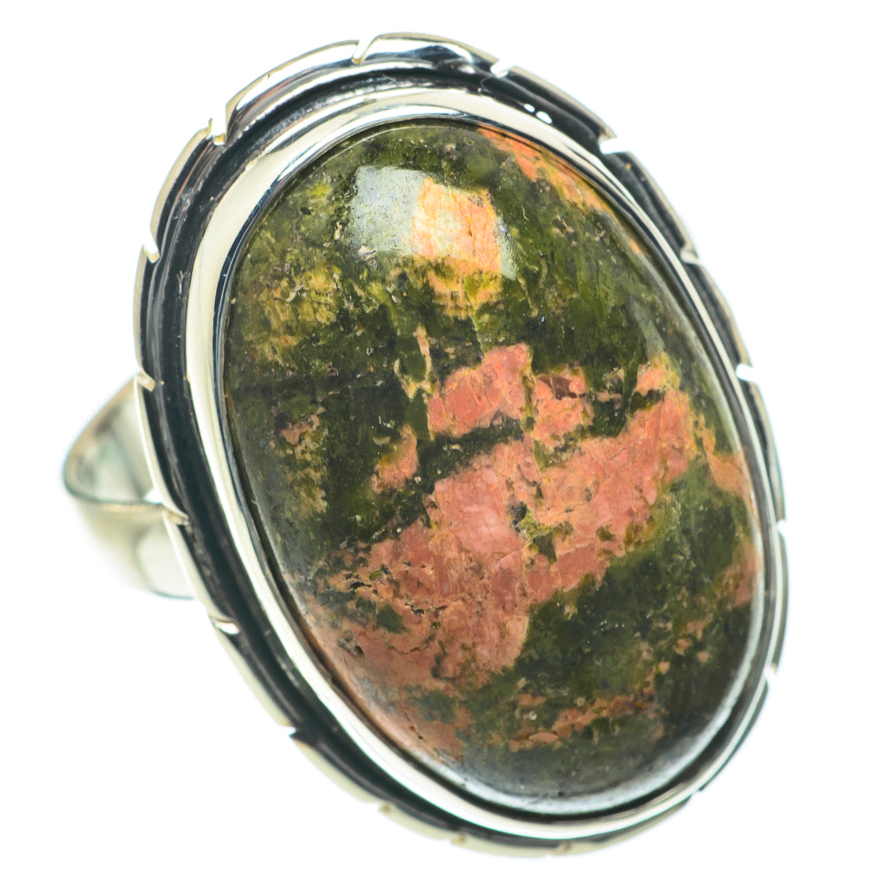 Unakite Rings handcrafted by Ana Silver Co - RING64310