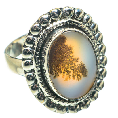 Scenic Dendritic Agate Rings handcrafted by Ana Silver Co - RING64317