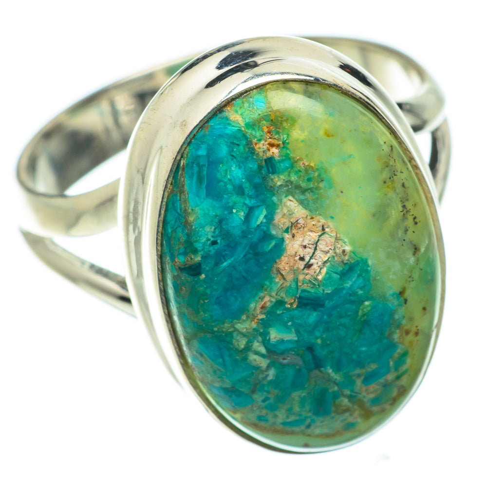 Chrysocolla Rings handcrafted by Ana Silver Co - RING64324