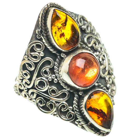 Sunstone Rings handcrafted by Ana Silver Co - RING64333