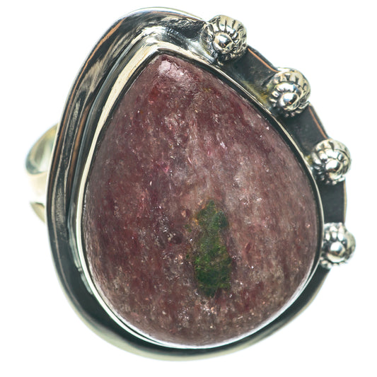 Ruby Fuchsite Rings handcrafted by Ana Silver Co - RING64334