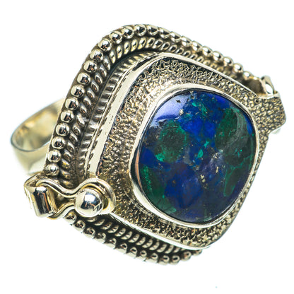 Azurite Rings handcrafted by Ana Silver Co - RING64345