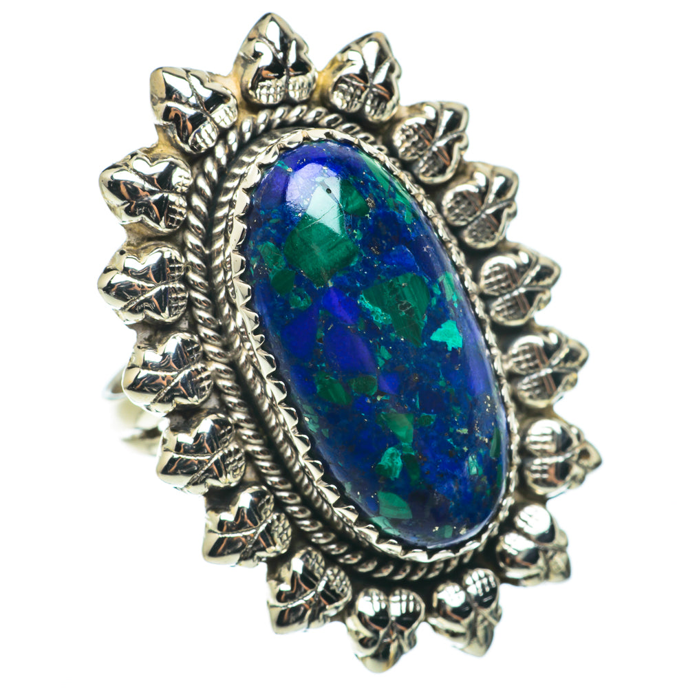 Azurite Rings handcrafted by Ana Silver Co - RING64346
