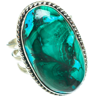 Chrysocolla Rings handcrafted by Ana Silver Co - RING64351