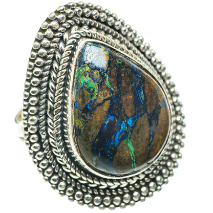 Azurite Rings handcrafted by Ana Silver Co - RING64374