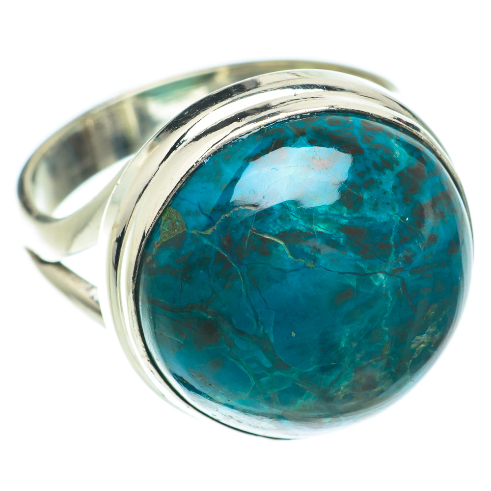 Chrysocolla Rings handcrafted by Ana Silver Co - RING64385