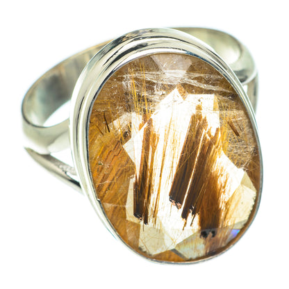 Rutilated Quartz Rings handcrafted by Ana Silver Co - RING64398