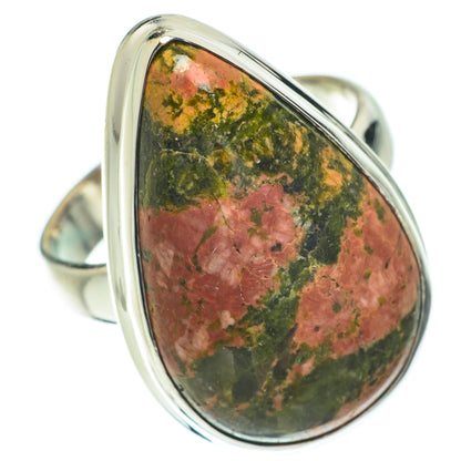 Unakite Rings handcrafted by Ana Silver Co - RING64404