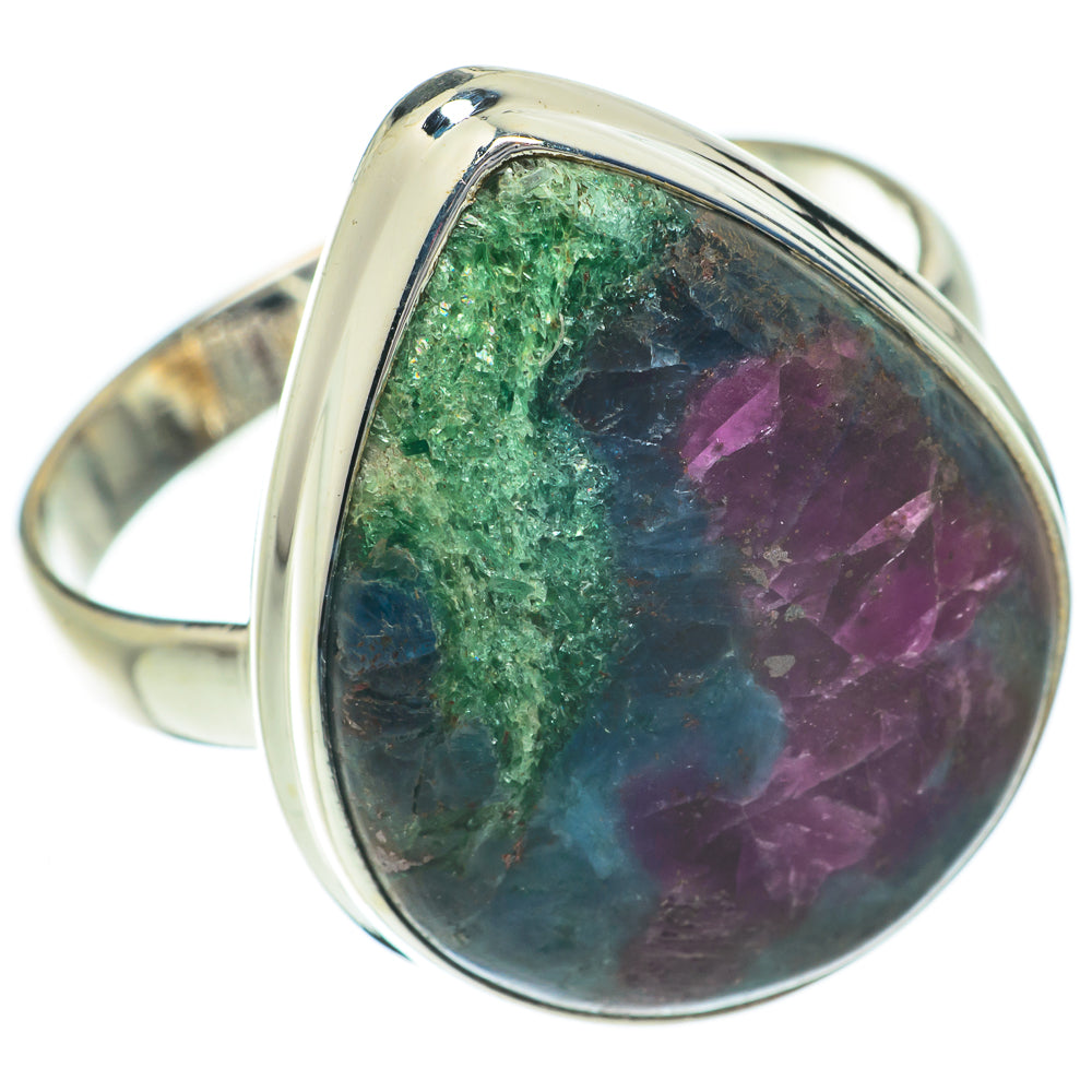 Ruby Fuchsite Rings handcrafted by Ana Silver Co - RING64405