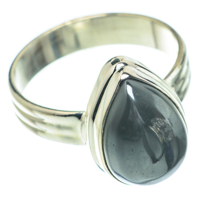 Hematite Rings handcrafted by Ana Silver Co - RING64409