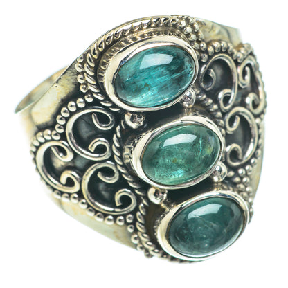 Green Fluorite Rings handcrafted by Ana Silver Co - RING64414