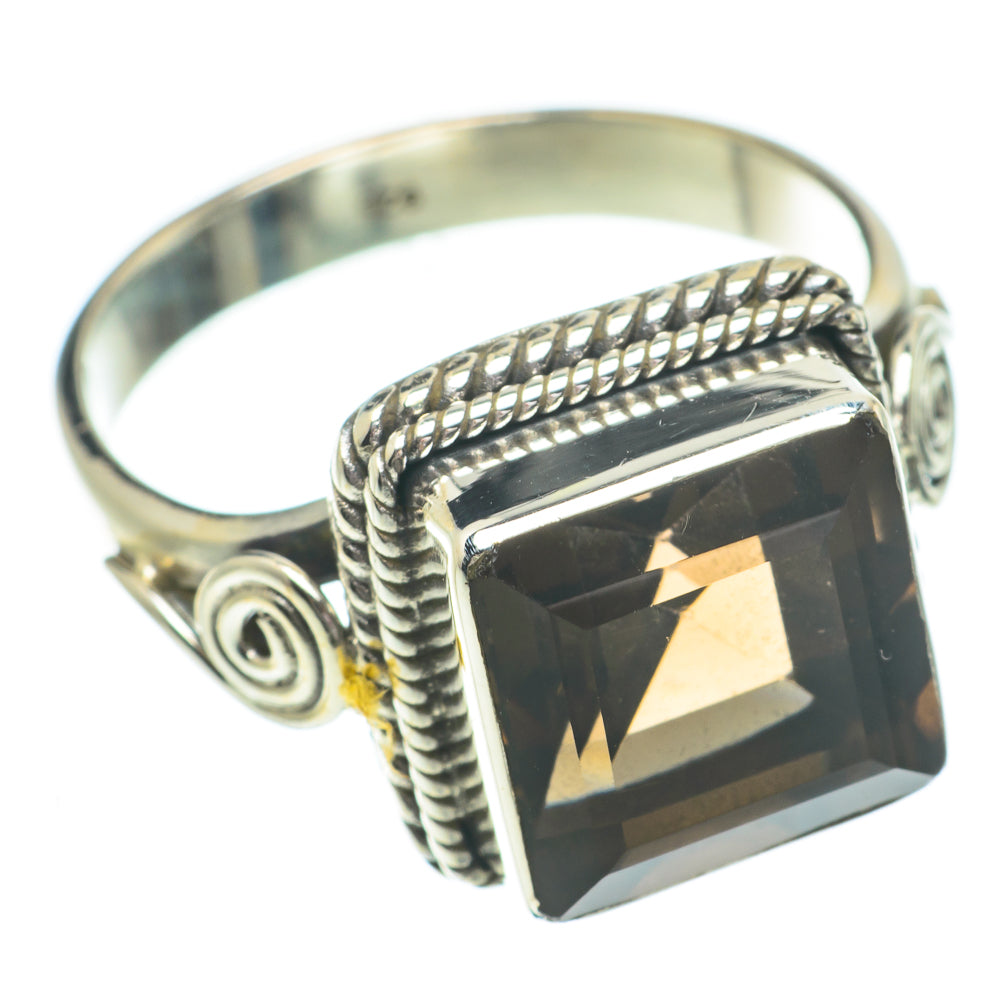 Smoky Quartz Rings handcrafted by Ana Silver Co - RING64417