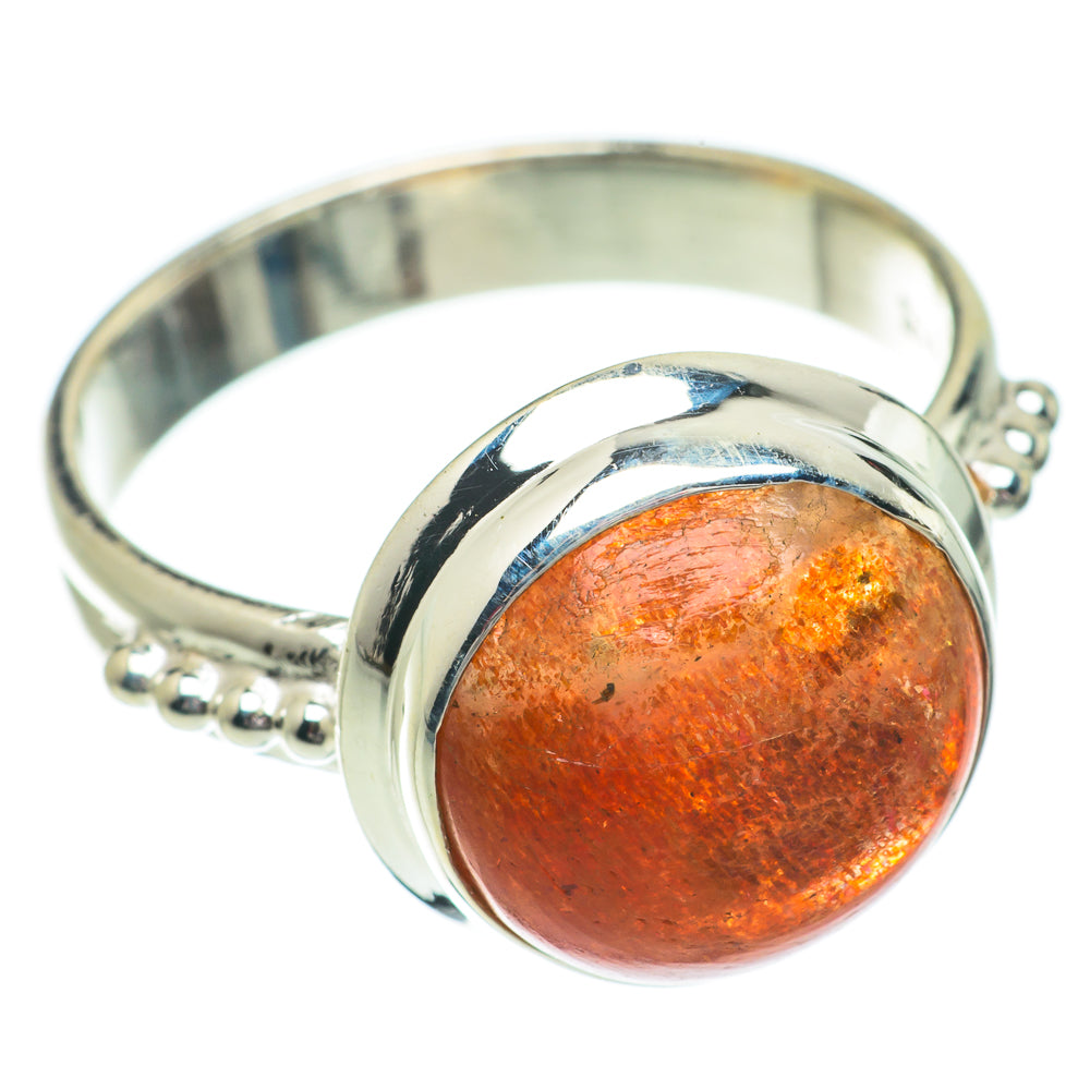 Sunstone Rings handcrafted by Ana Silver Co - RING64420