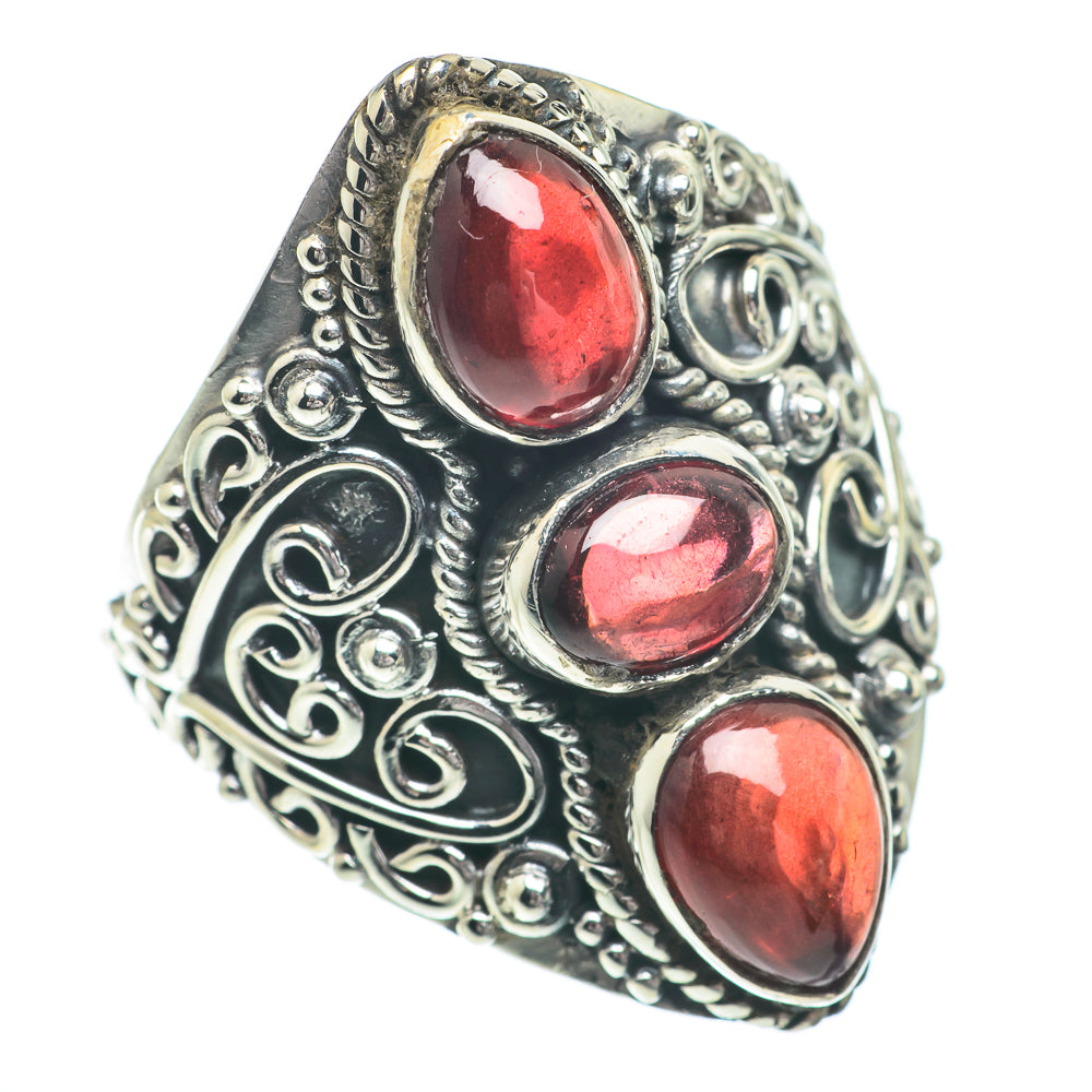Garnet Rings handcrafted by Ana Silver Co - RING64424