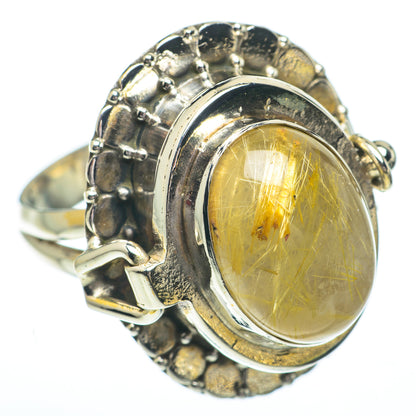 Rutilated Quartz Rings handcrafted by Ana Silver Co - RING64426