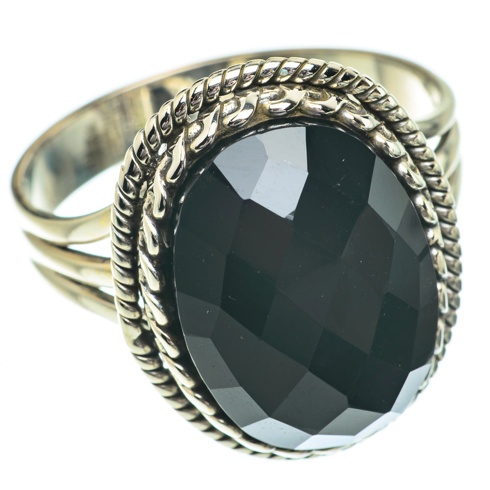 Black Onyx Rings handcrafted by Ana Silver Co - RING64428