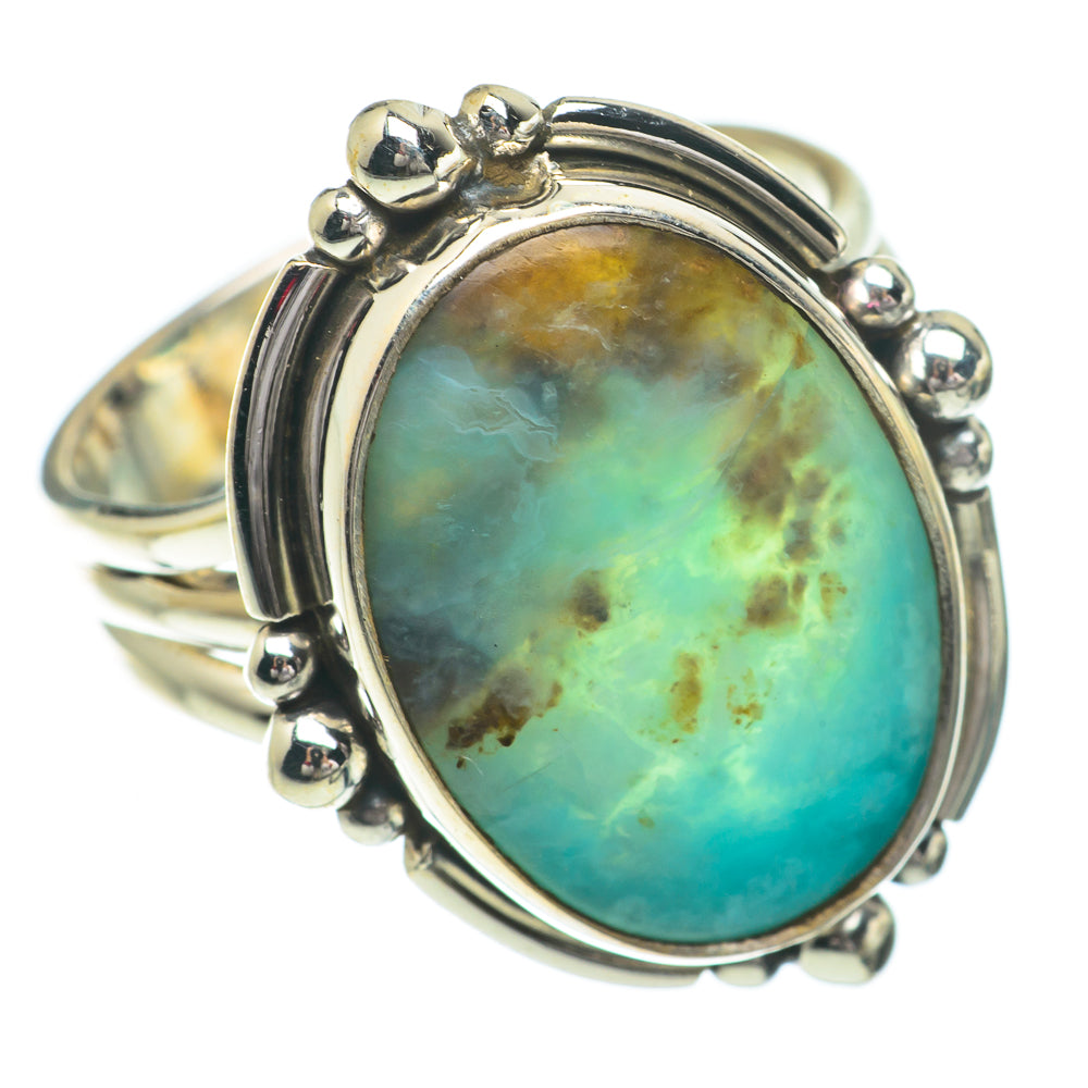 Peruvian Opal Rings handcrafted by Ana Silver Co - RING64439