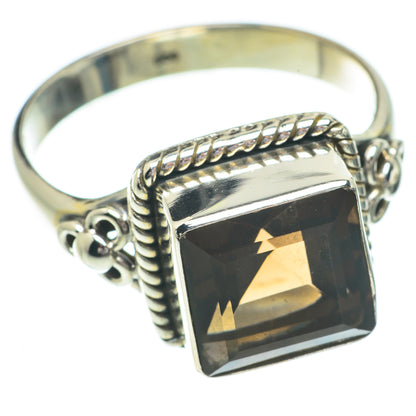 Smoky Quartz Rings handcrafted by Ana Silver Co - RING64442