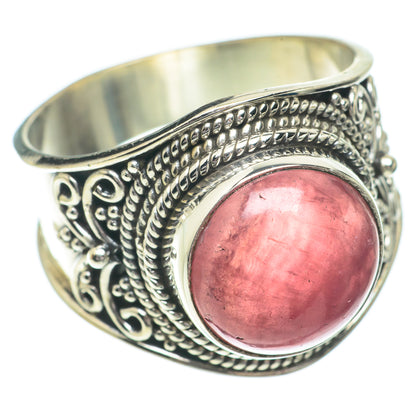 Pink Tourmaline Rings handcrafted by Ana Silver Co - RING64446
